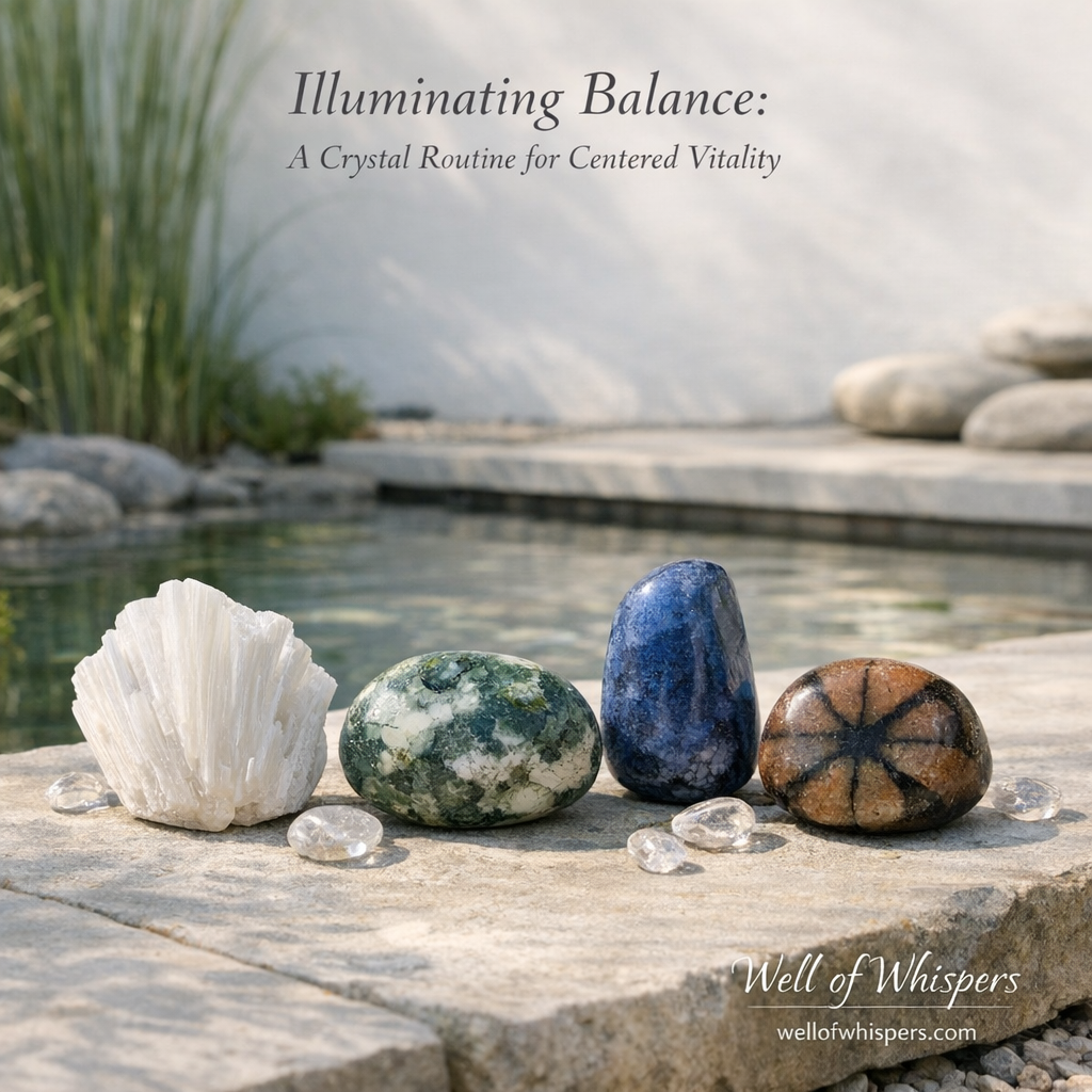 Crystals in natural setting